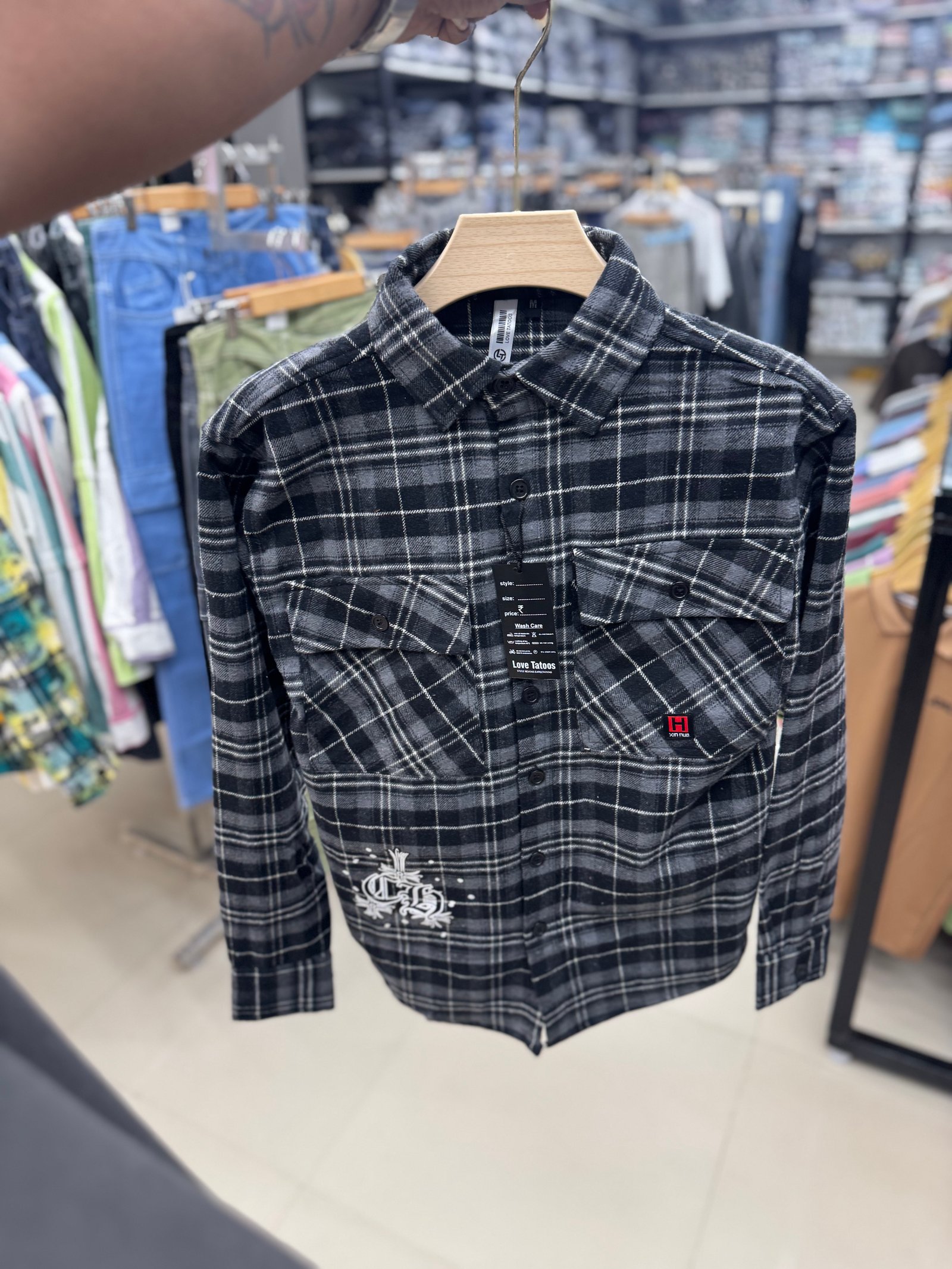 Baggy Shirt ( Plus Print )