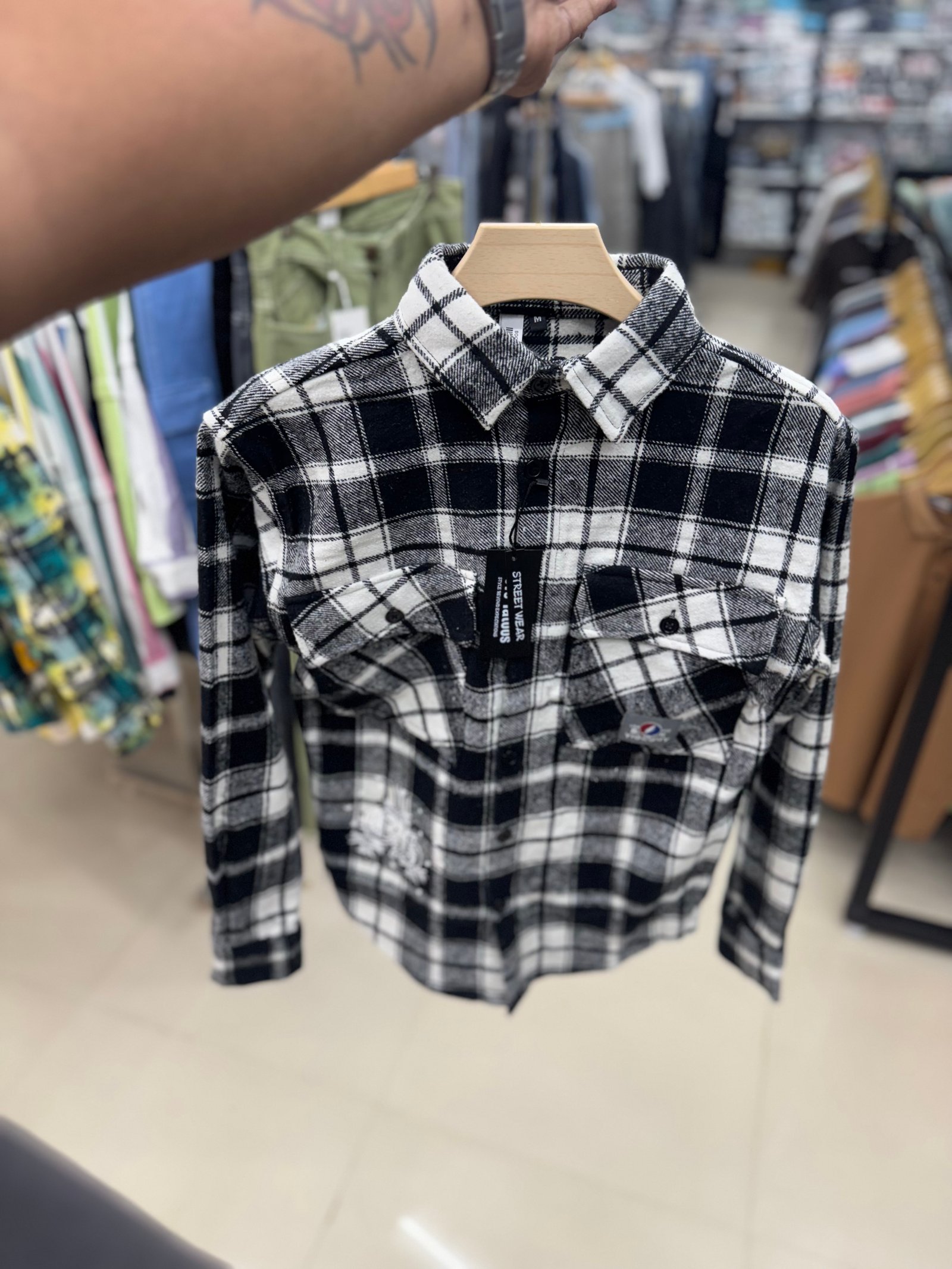 Baggy Shirt ( Plus Print )