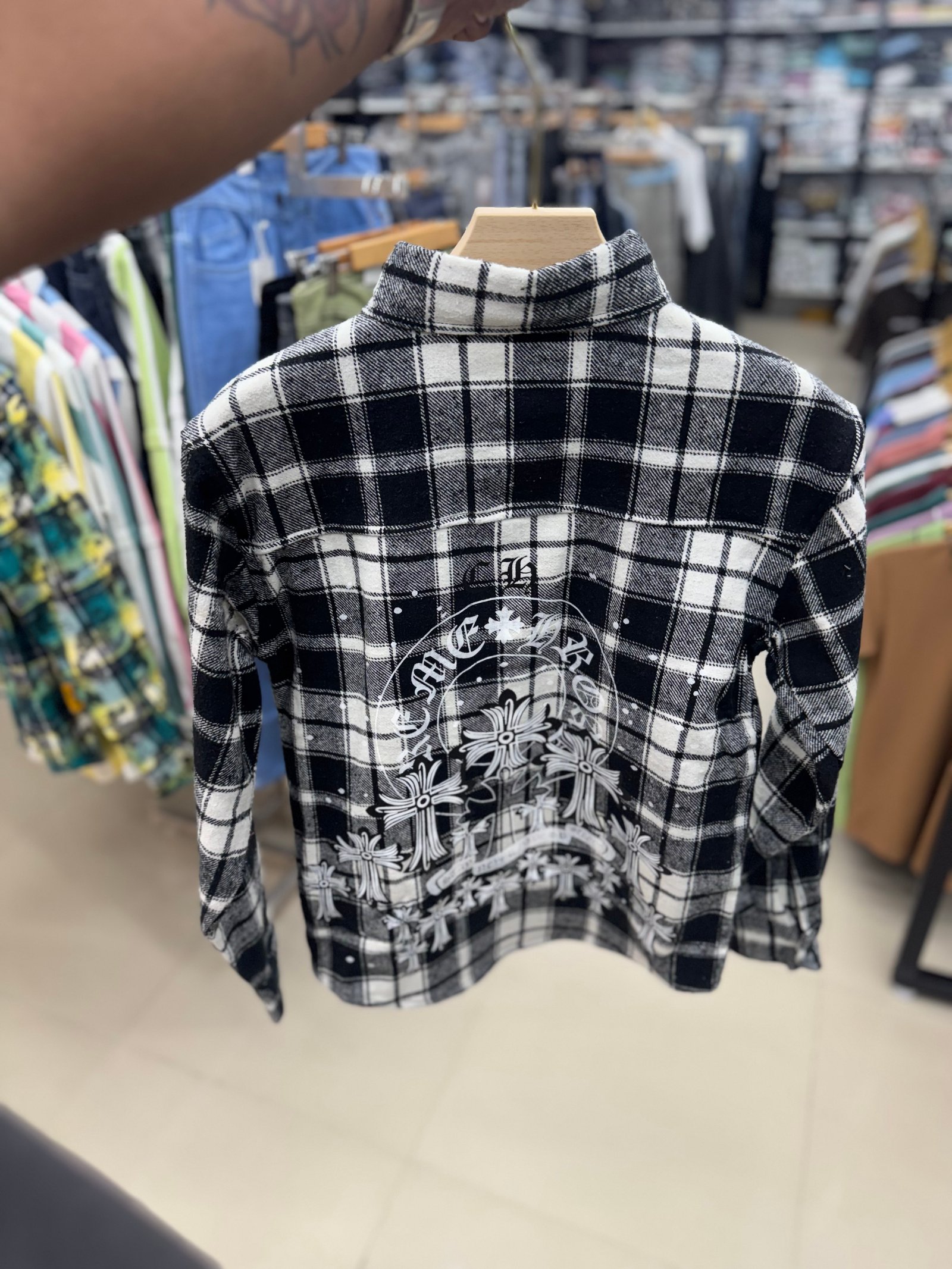 Baggy Shirt ( Plus Print )