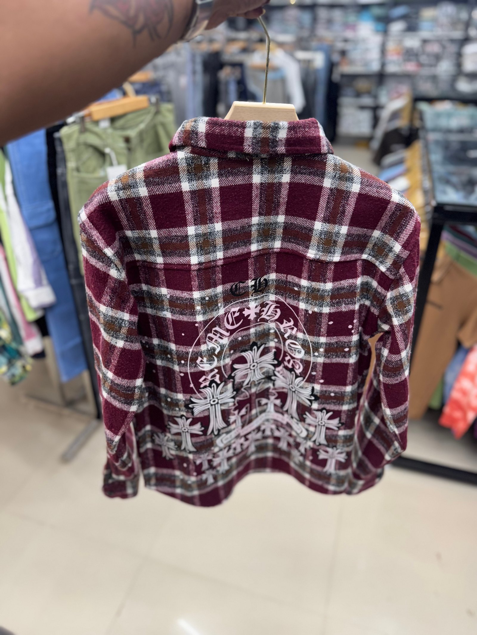 Baggy Shirt ( Plus Print )