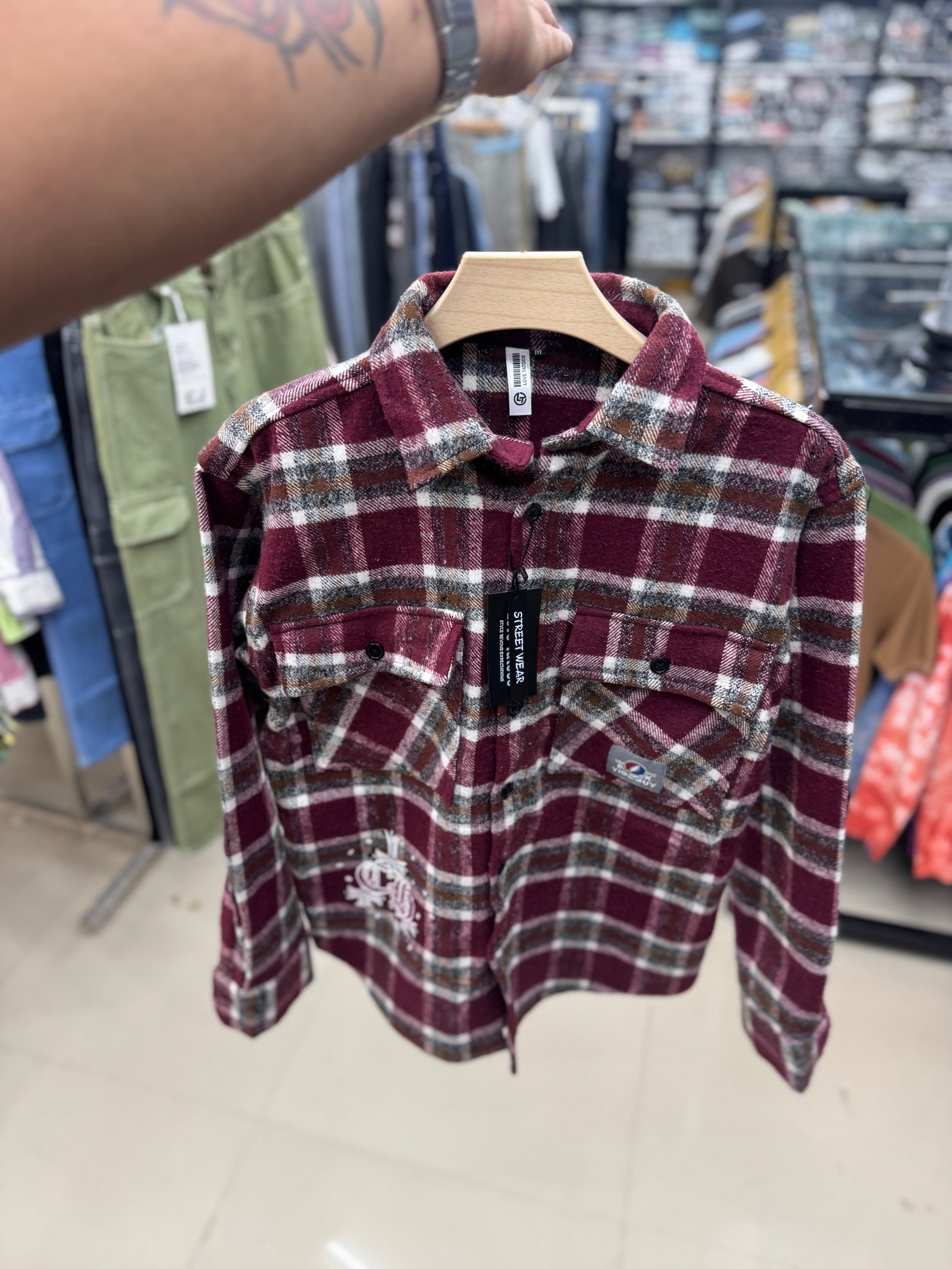 Baggy Shirt ( Plus Print )