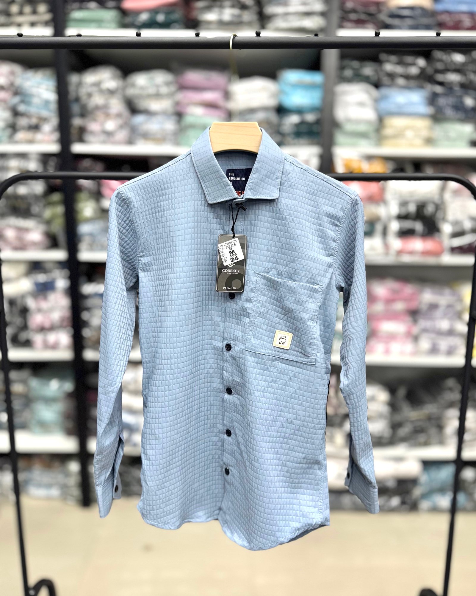 Imported Double Cloth Shirt (Plain)