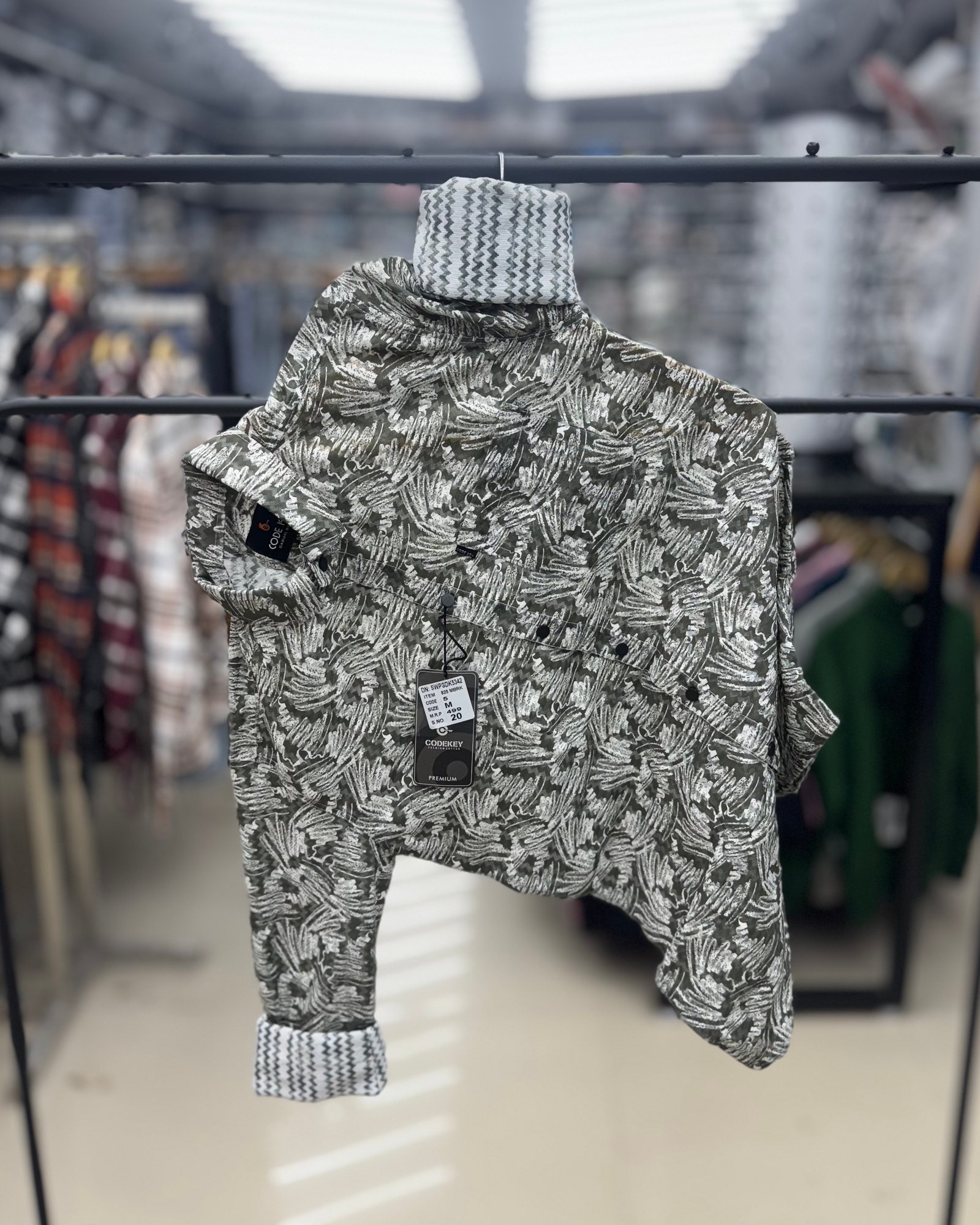 Imported Cotton Printed Shirt (Netted)