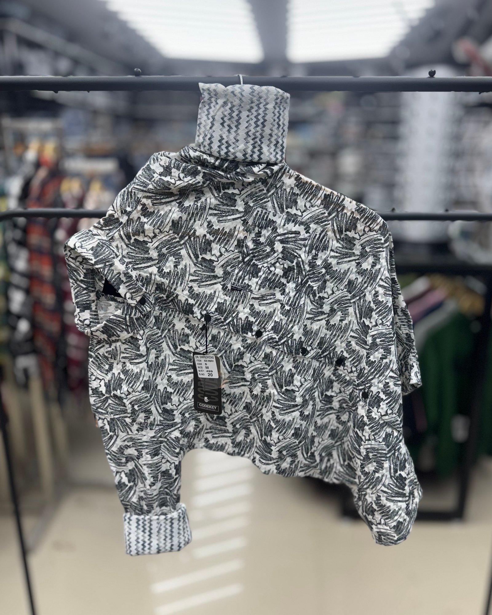 Imported Cotton Printed Shirt (Netted)