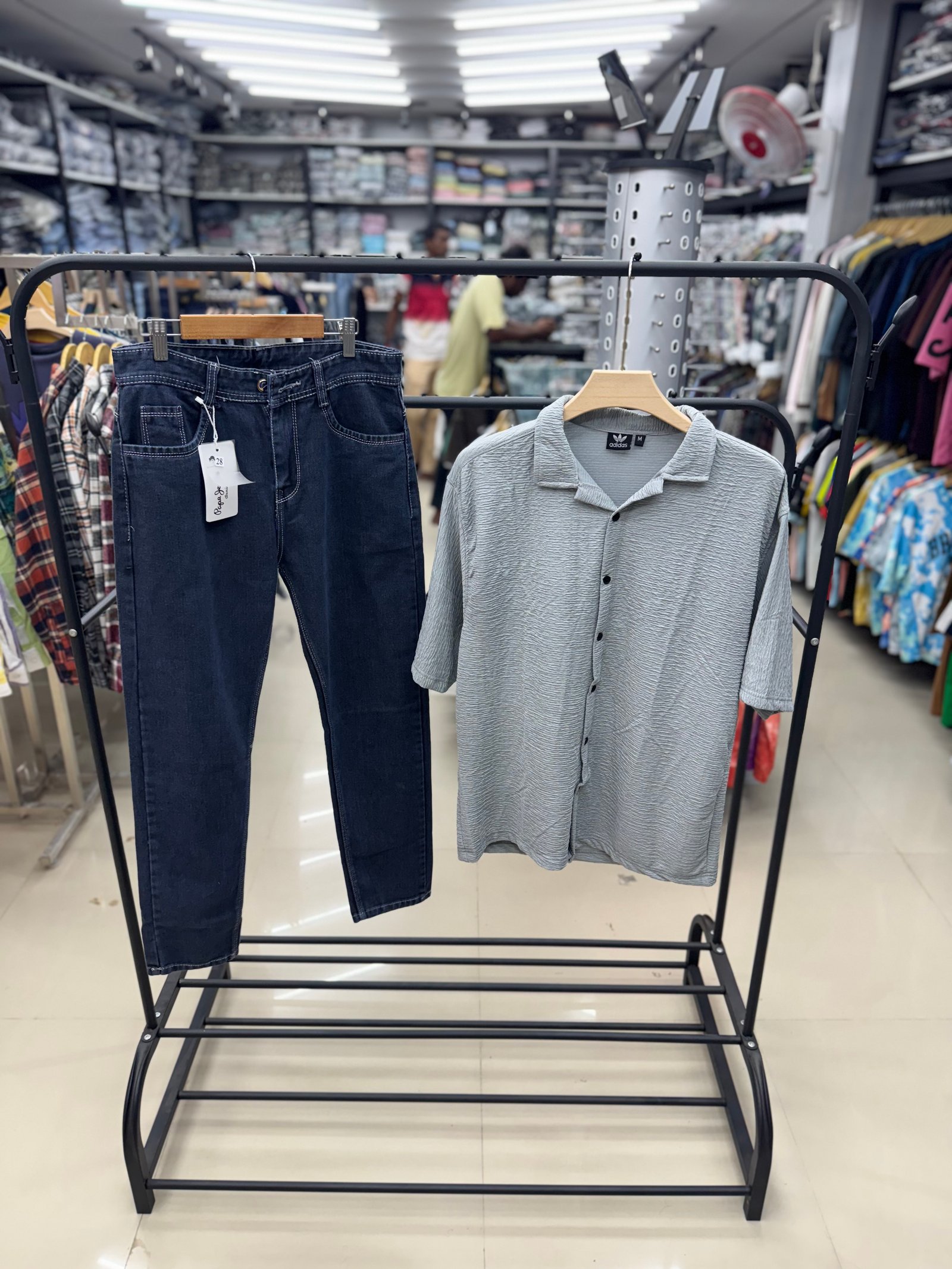 Mom Fit & Drop Shoulder Shirt