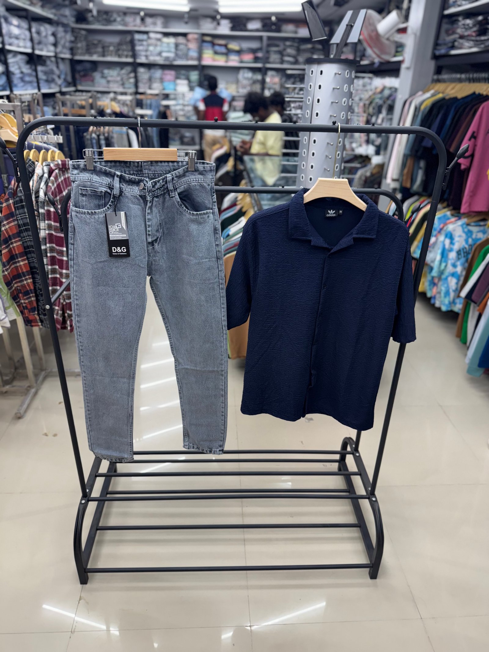 Mom Fit & Drop Shoulder Shirt
