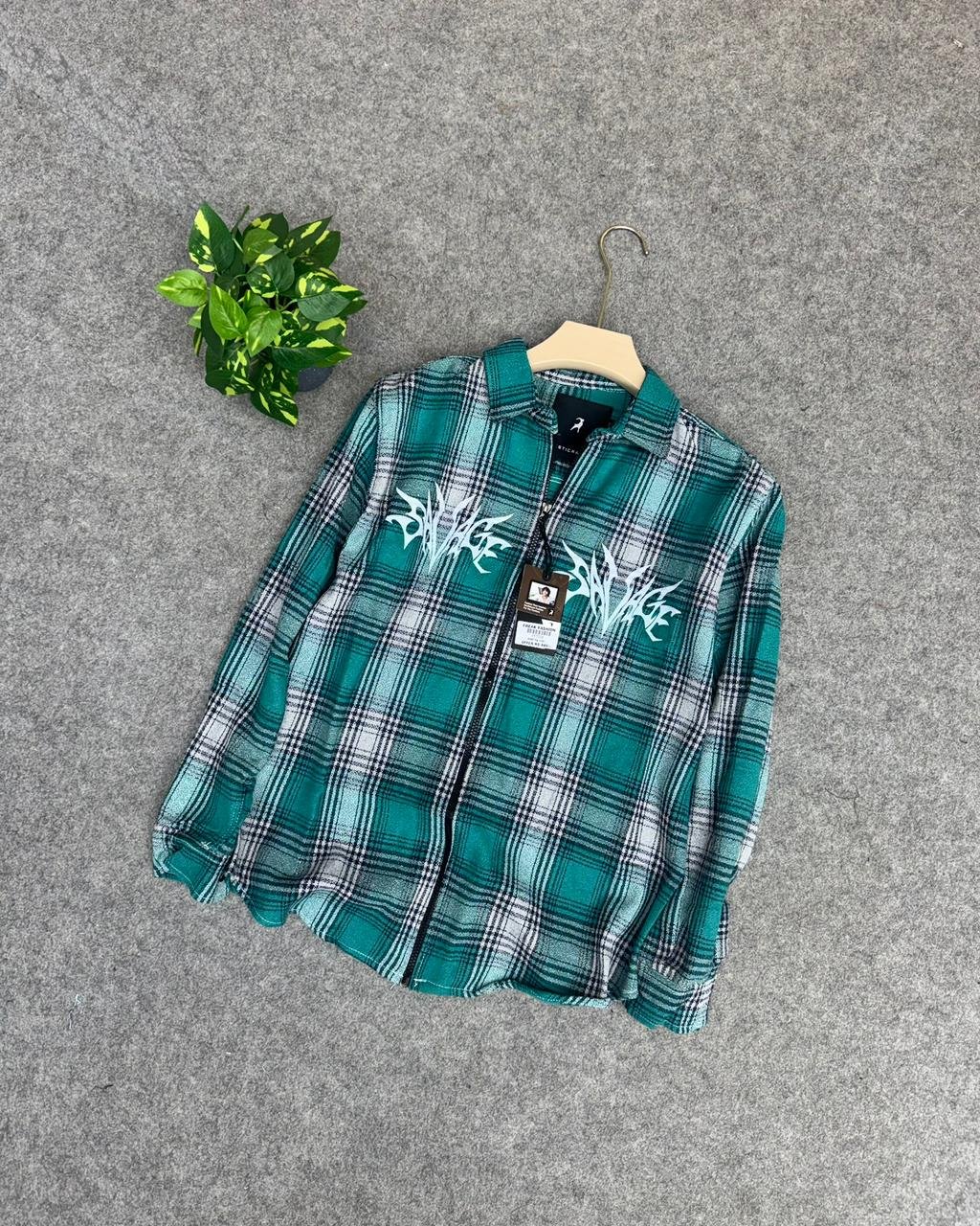 Baggy Zipper Shirt