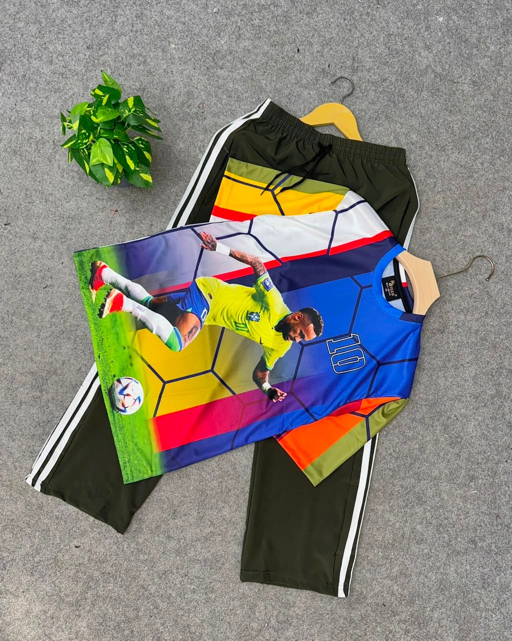 Football Jersey & Street Baggy Combo