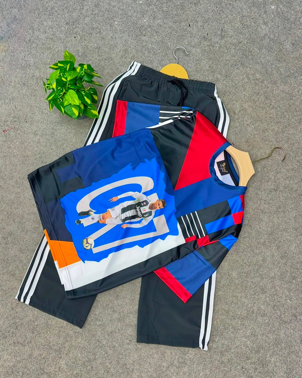 Football Jersey & Street Baggy Combo
