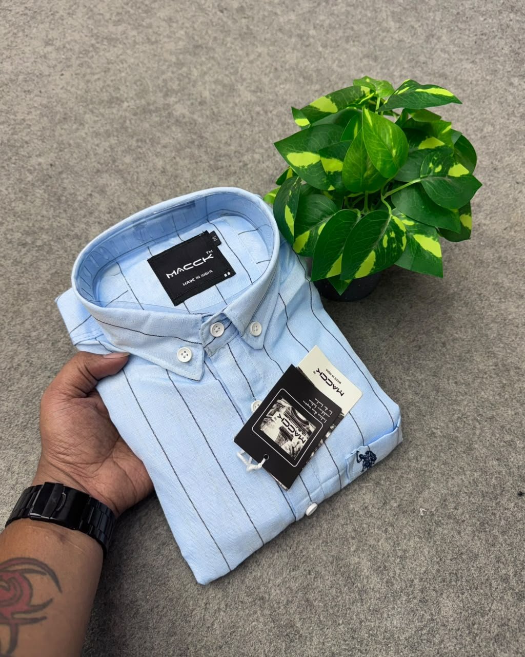 Old Money Korean Stripes Shirt